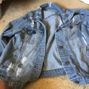 X large jean jacket